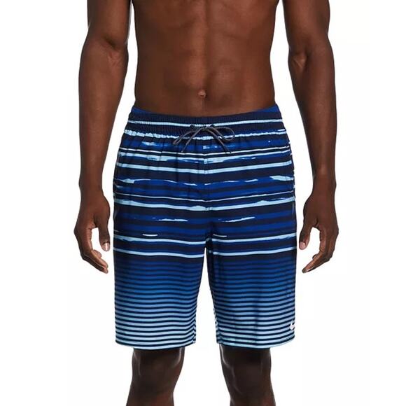 Nike Men's Fade Stripe Breaker Swim Trunks Size XXL - Picture 9 of 9